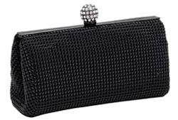 Whiting and Davis Crystal Ball Clutch
